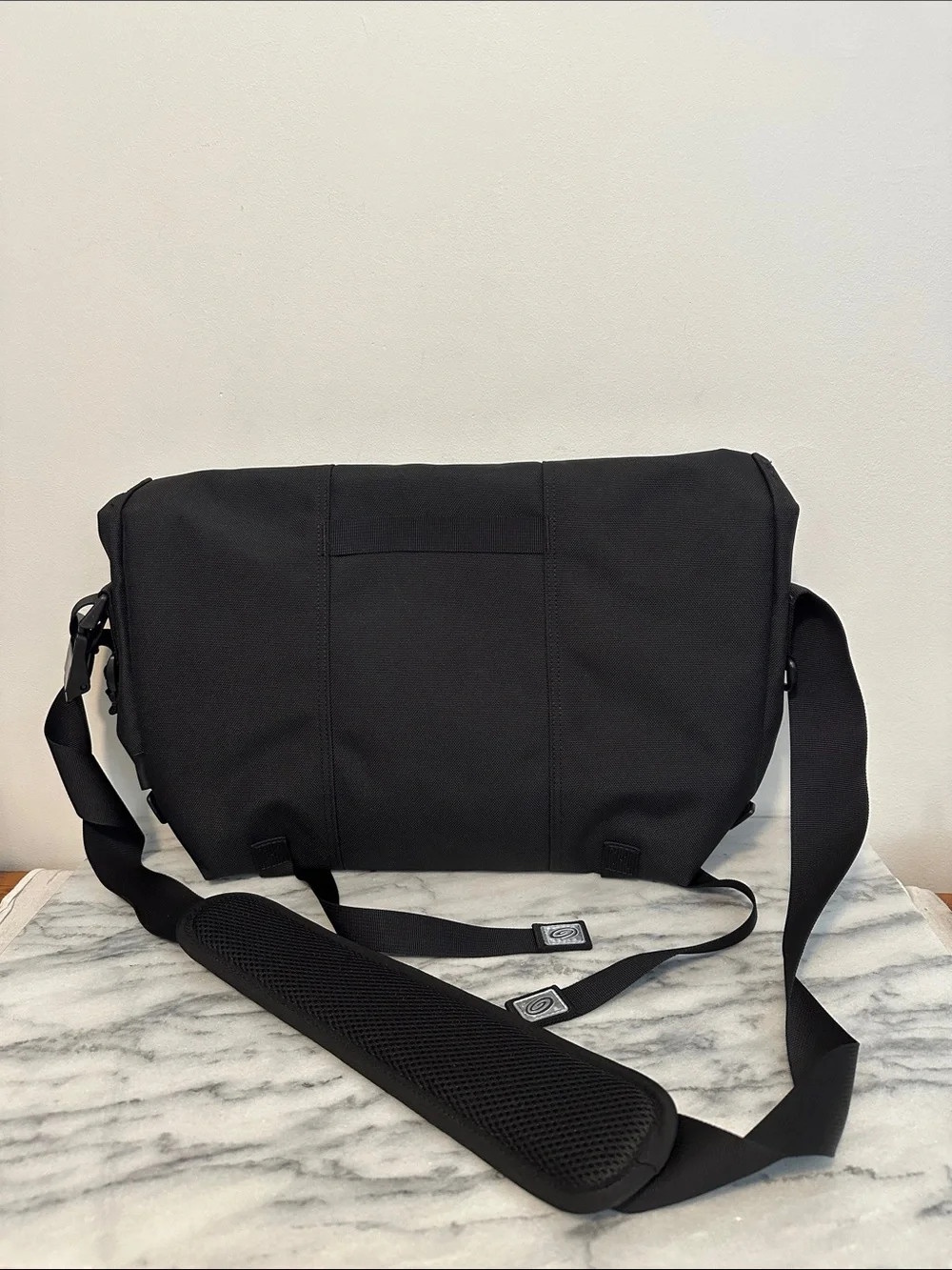 Timbuk2 Black Messenger Bag with Padded Strap